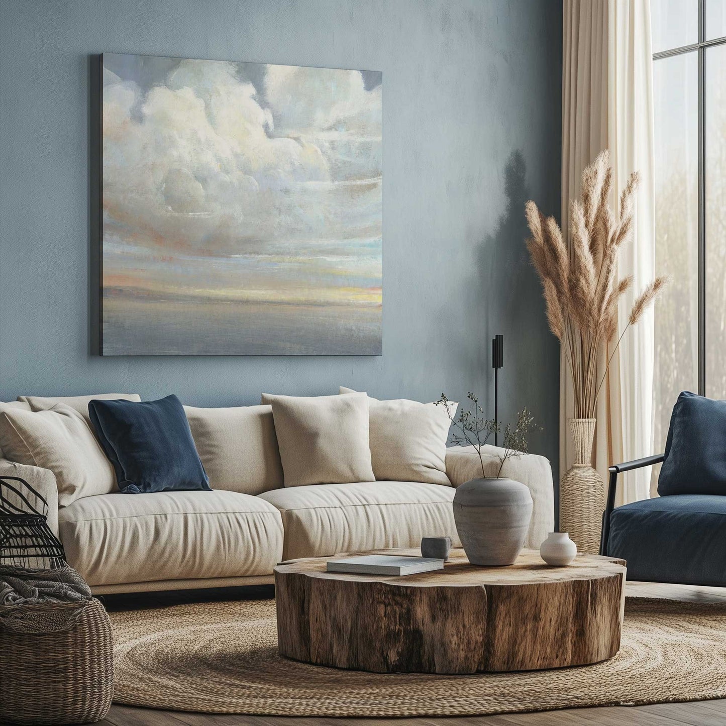 Picture of art in a room