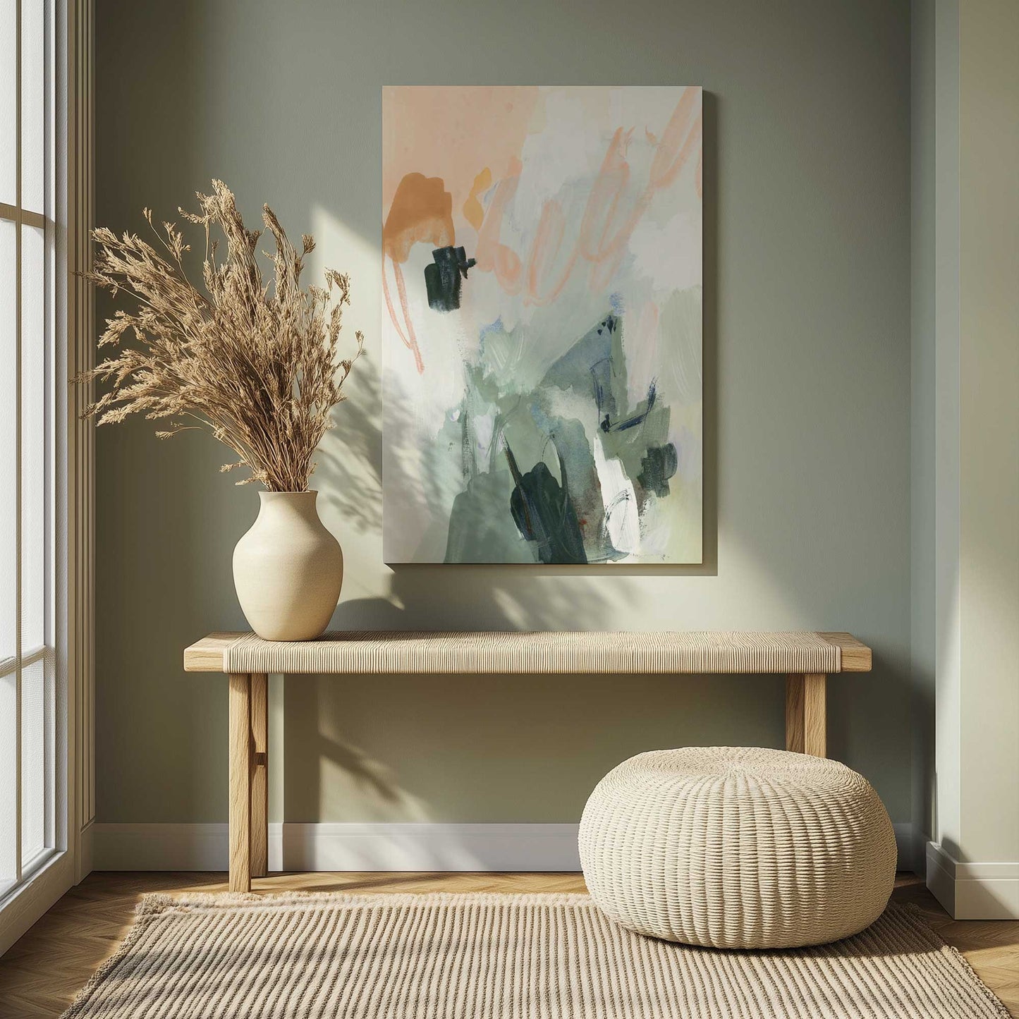 Picture of art in a room