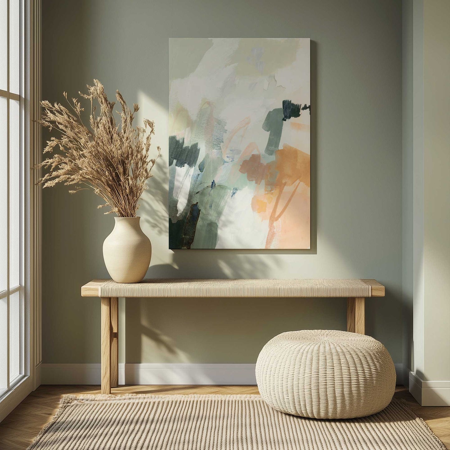 Picture of art in a room