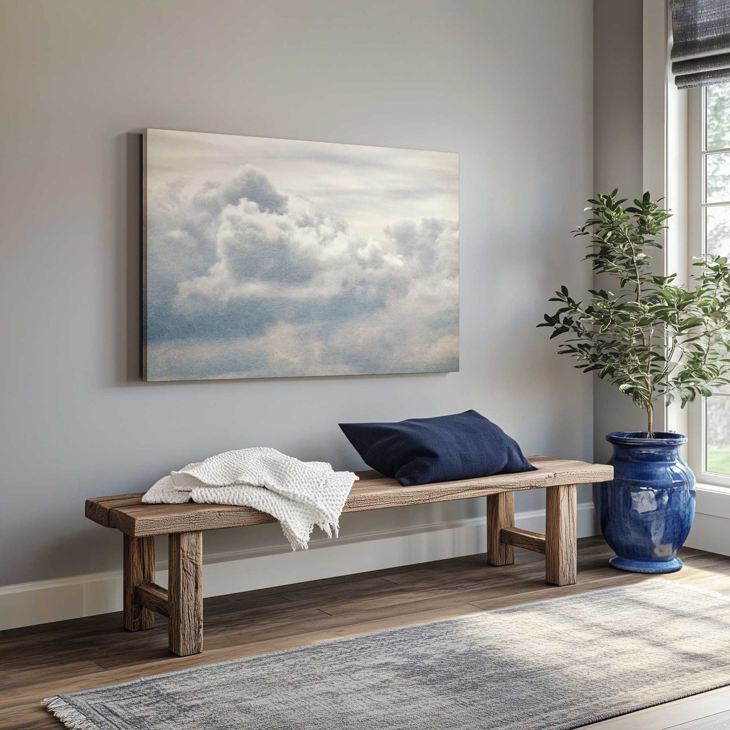 Picture of art in a room