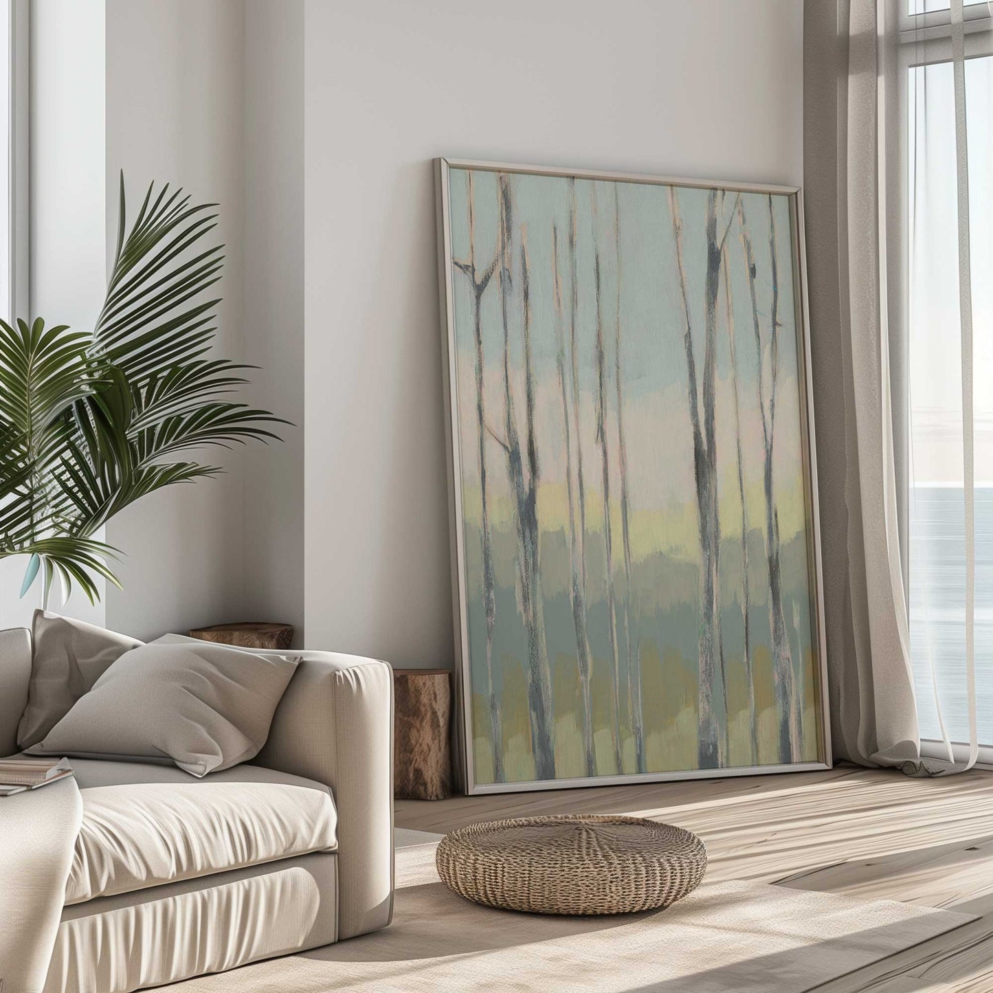 Picture of art in a room