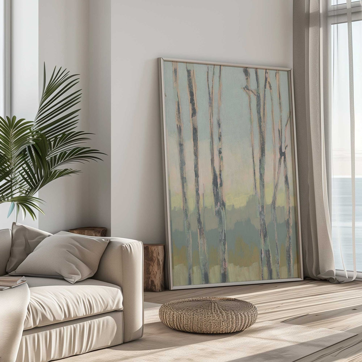 Picture of art in a room