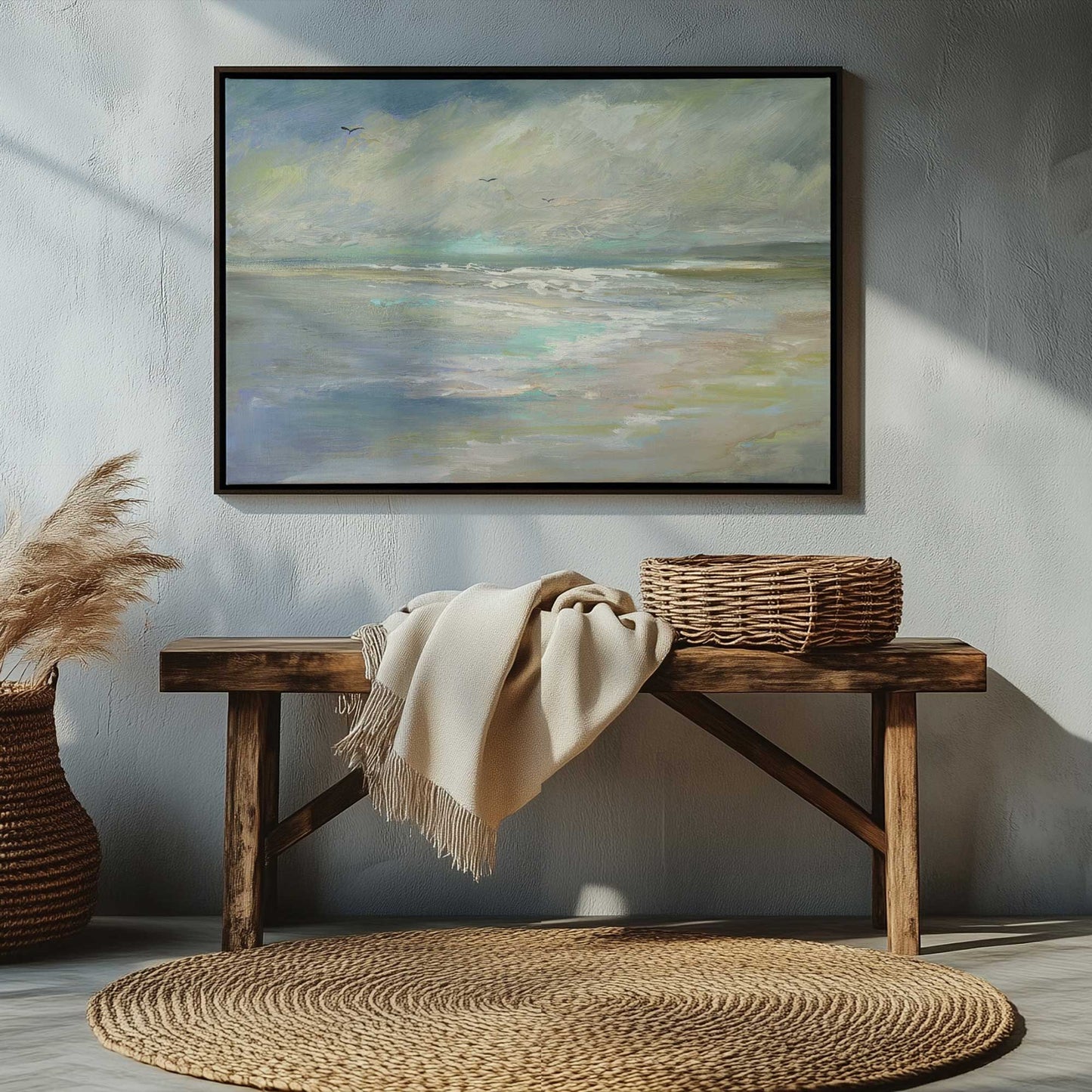 Picture of art in a room