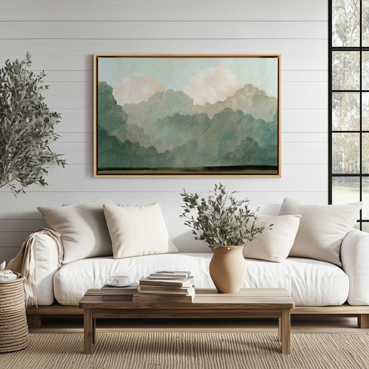 Picture of art in a room