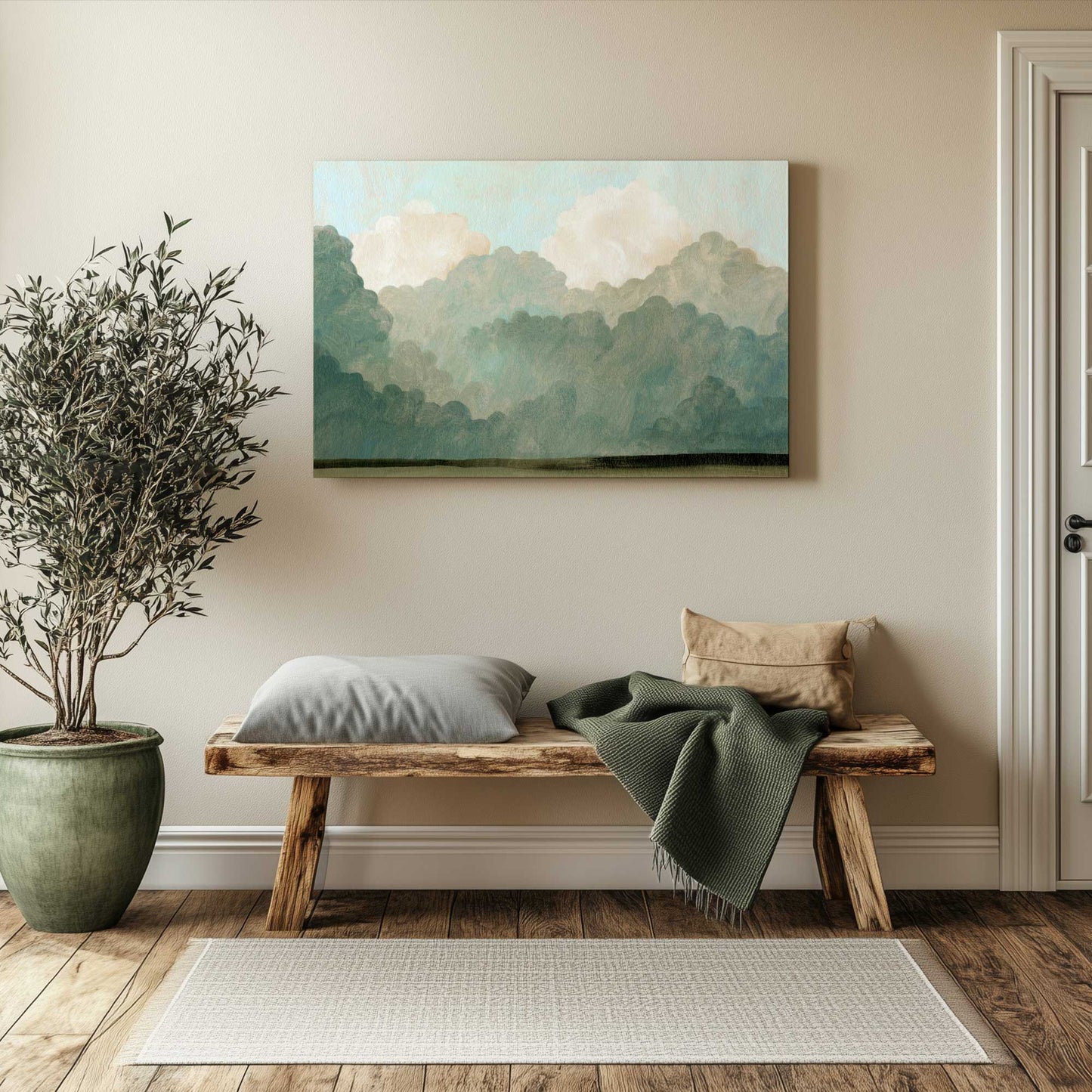 Picture of art in a room