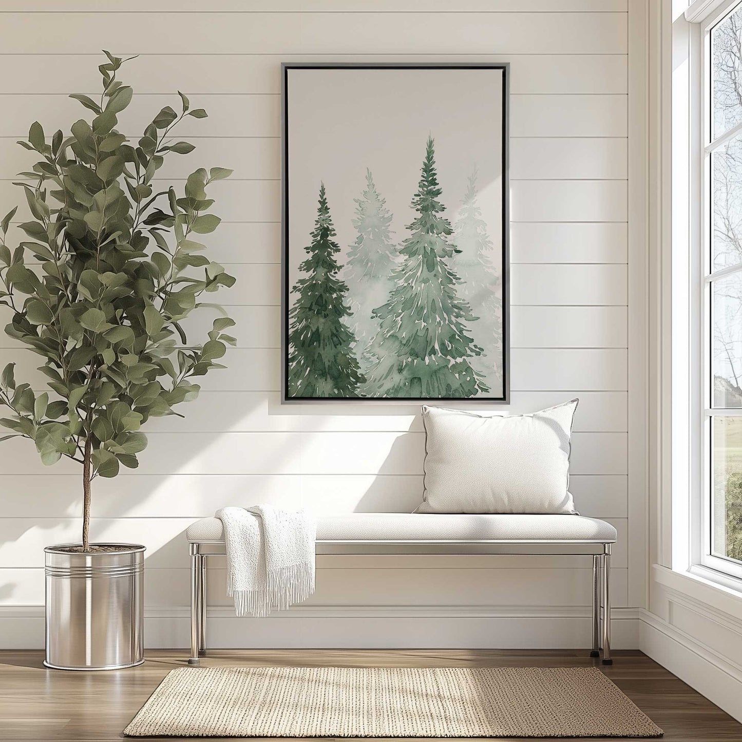 Picture of art in a room