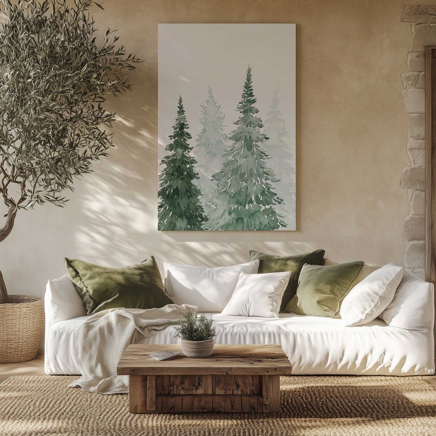 Picture of art in a room