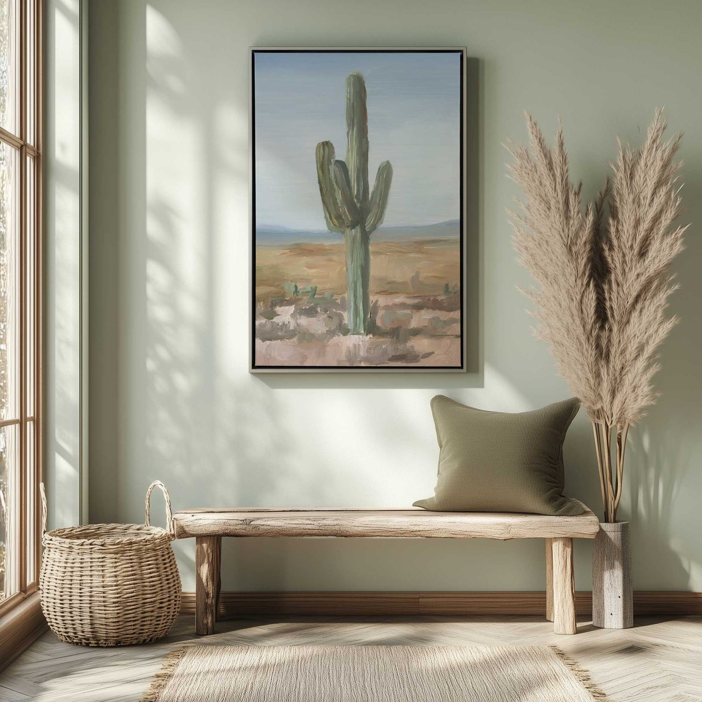 Picture of art in a room