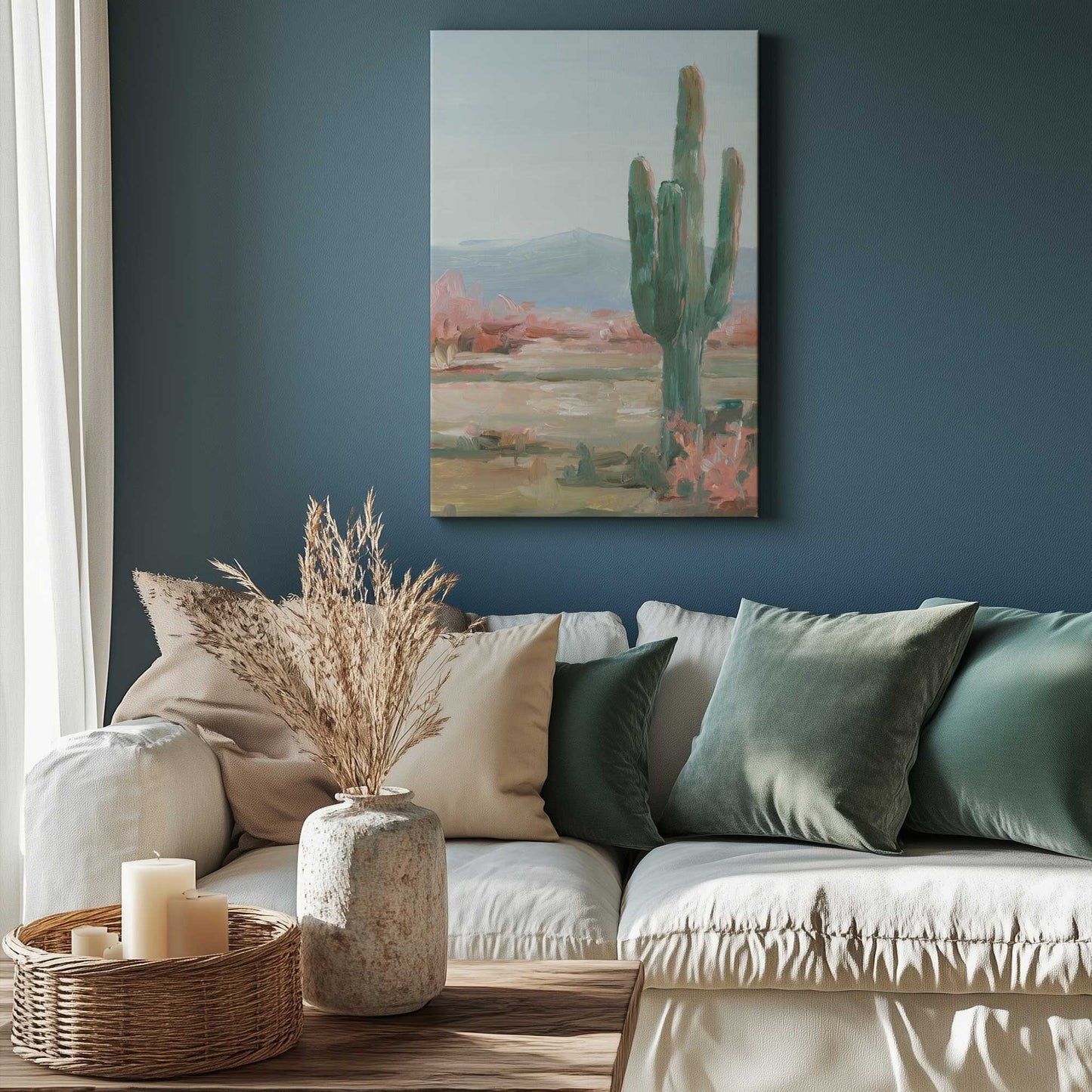 Picture of art in a room