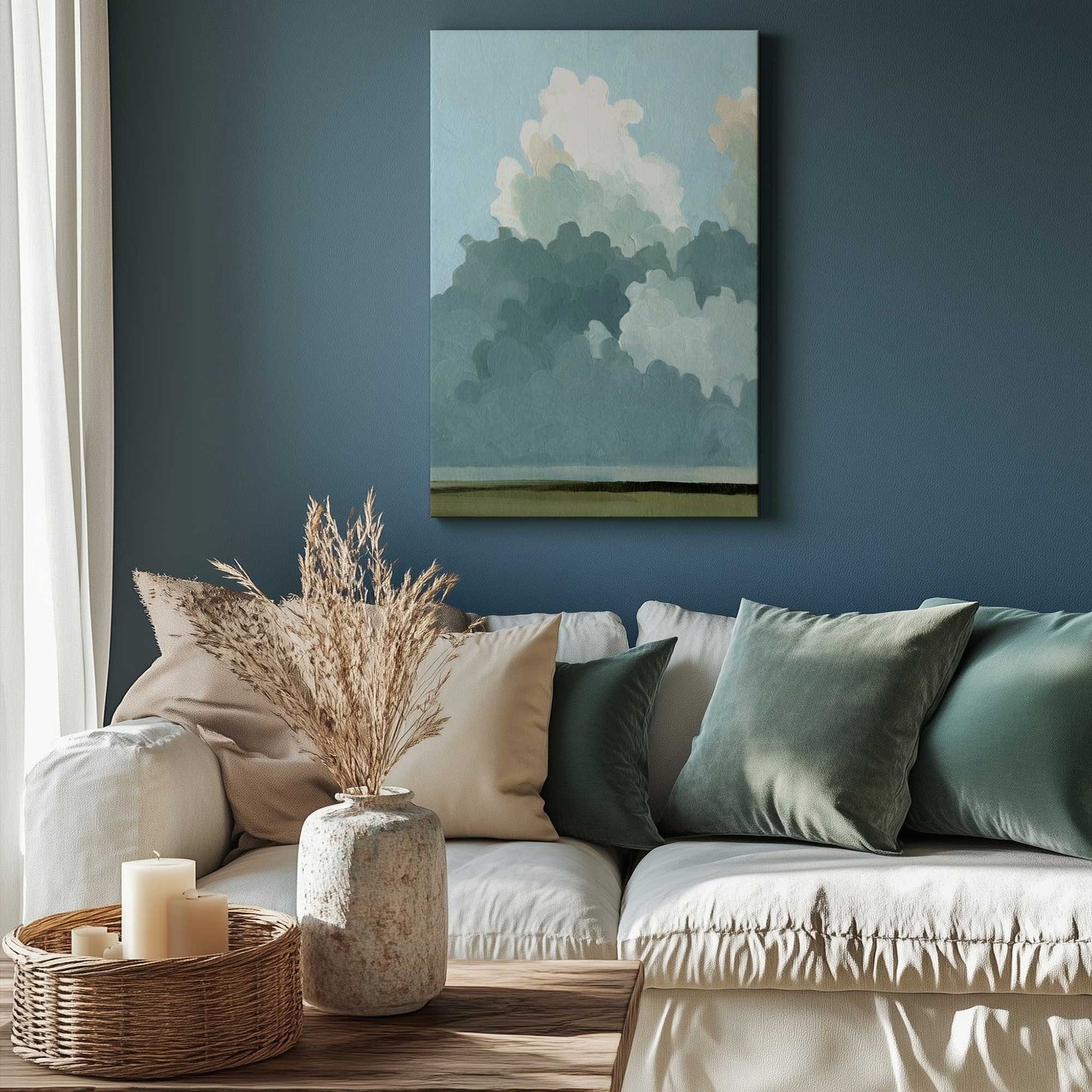 Picture of art in a room