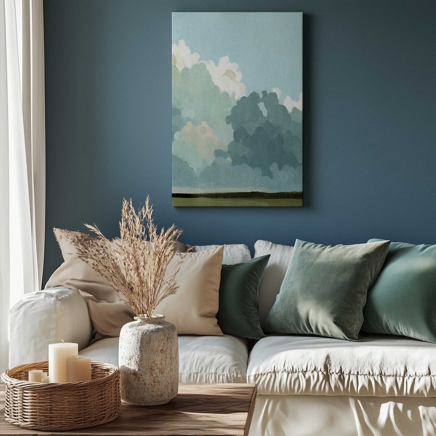 Picture of art in a room