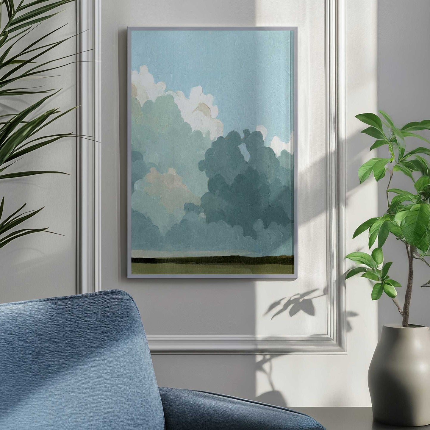 Picture of art in a room