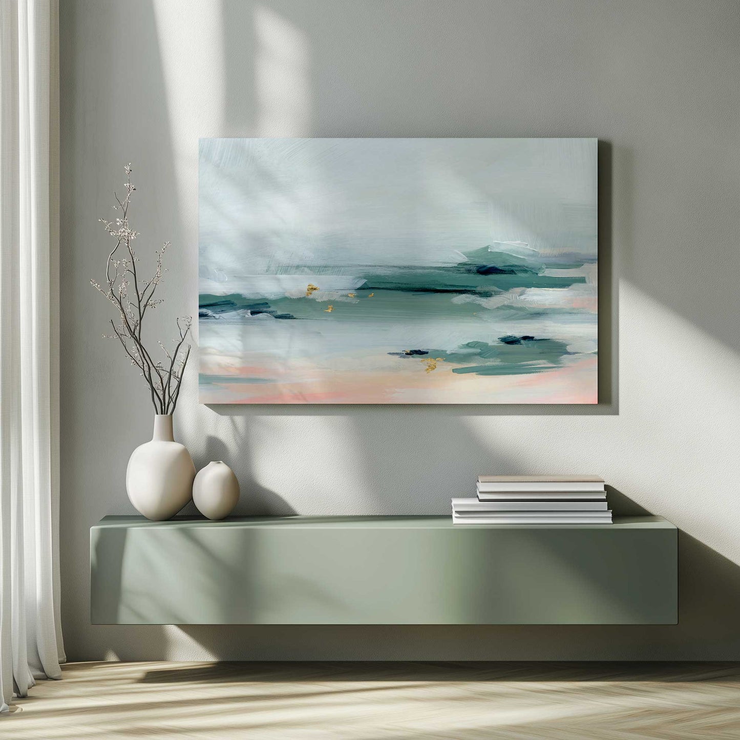 Picture of art in a room