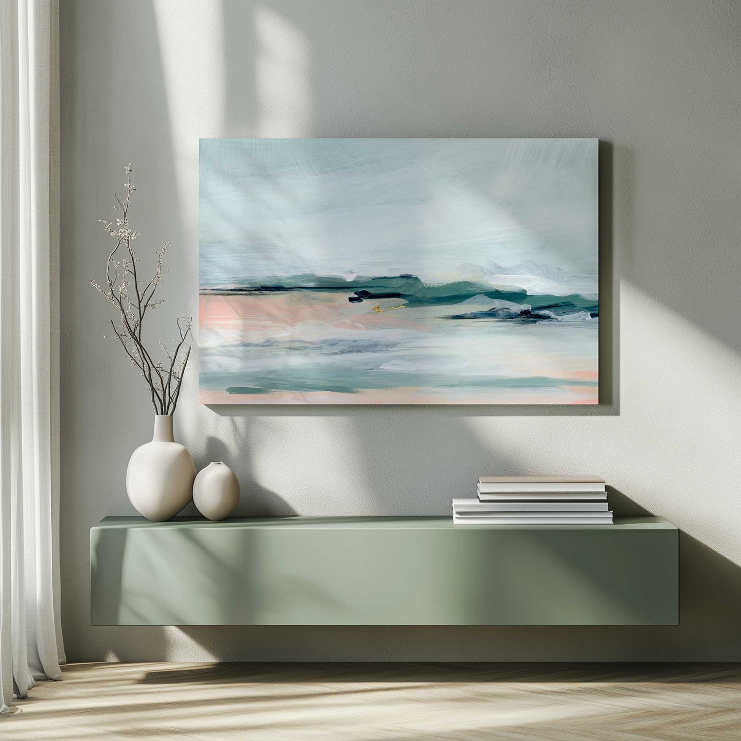 Picture of art in a room