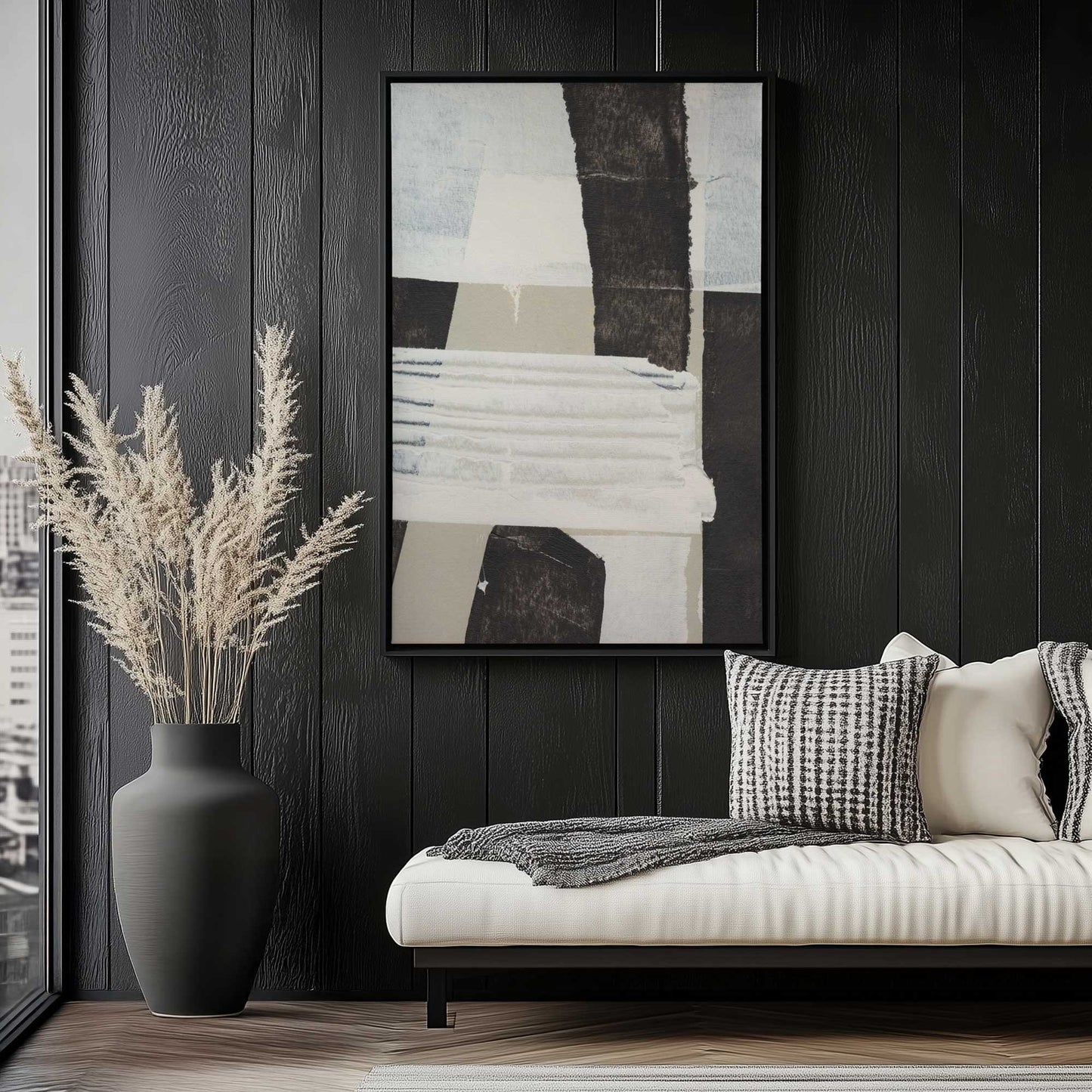 Picture of art in a room