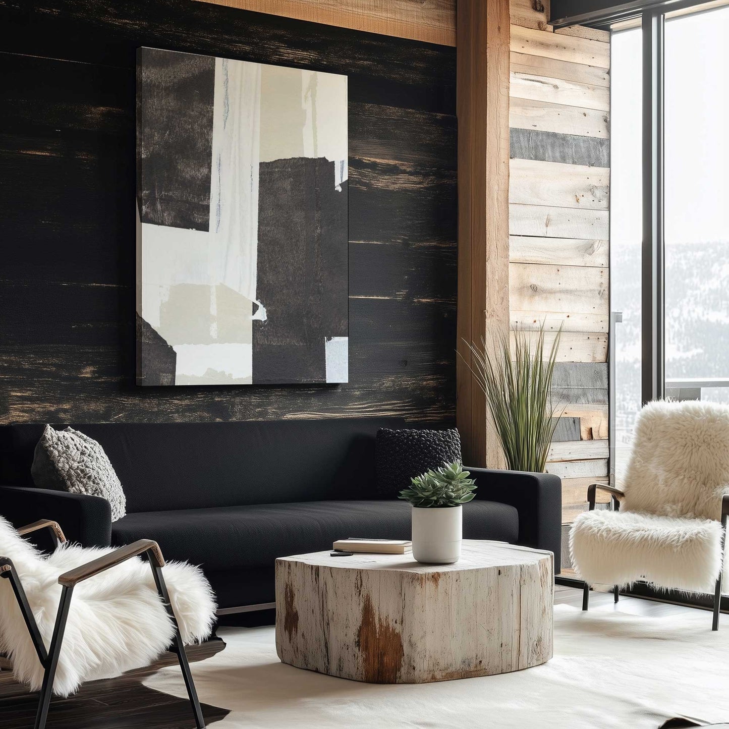 Picture of art in a room