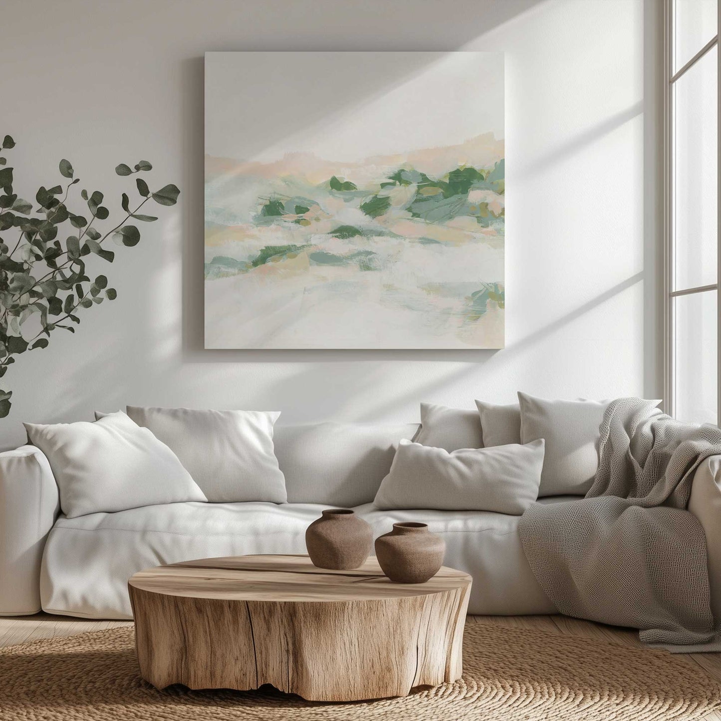 Picture of art in a room