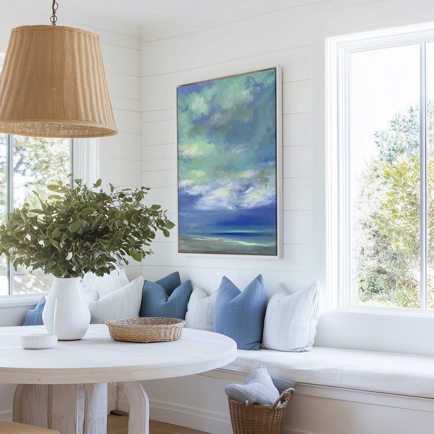 Picture of art in a room