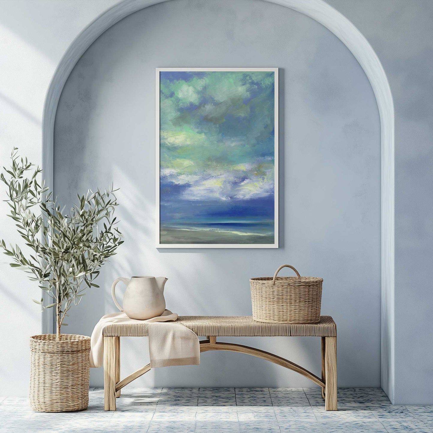 Picture of art in a room