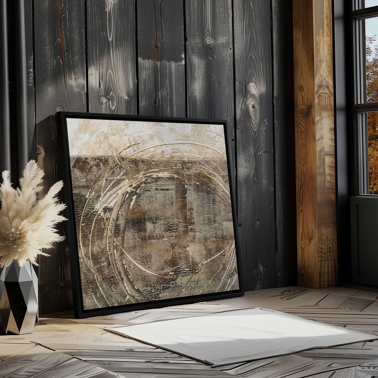 Picture of art in a room