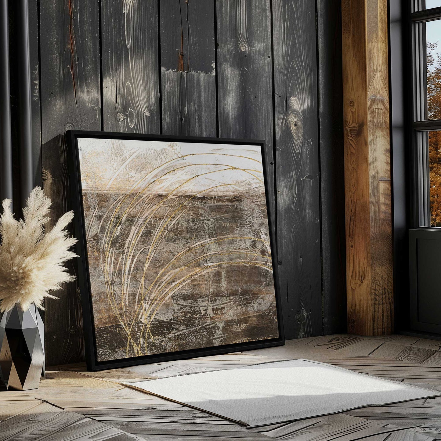 Picture of art in a room