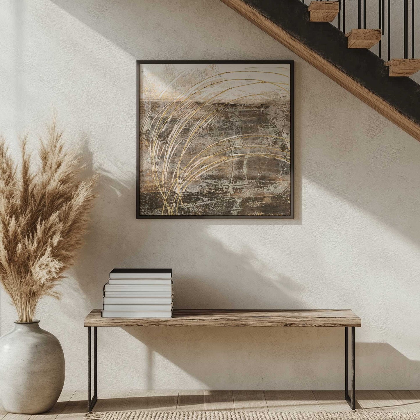 Picture of art in a room