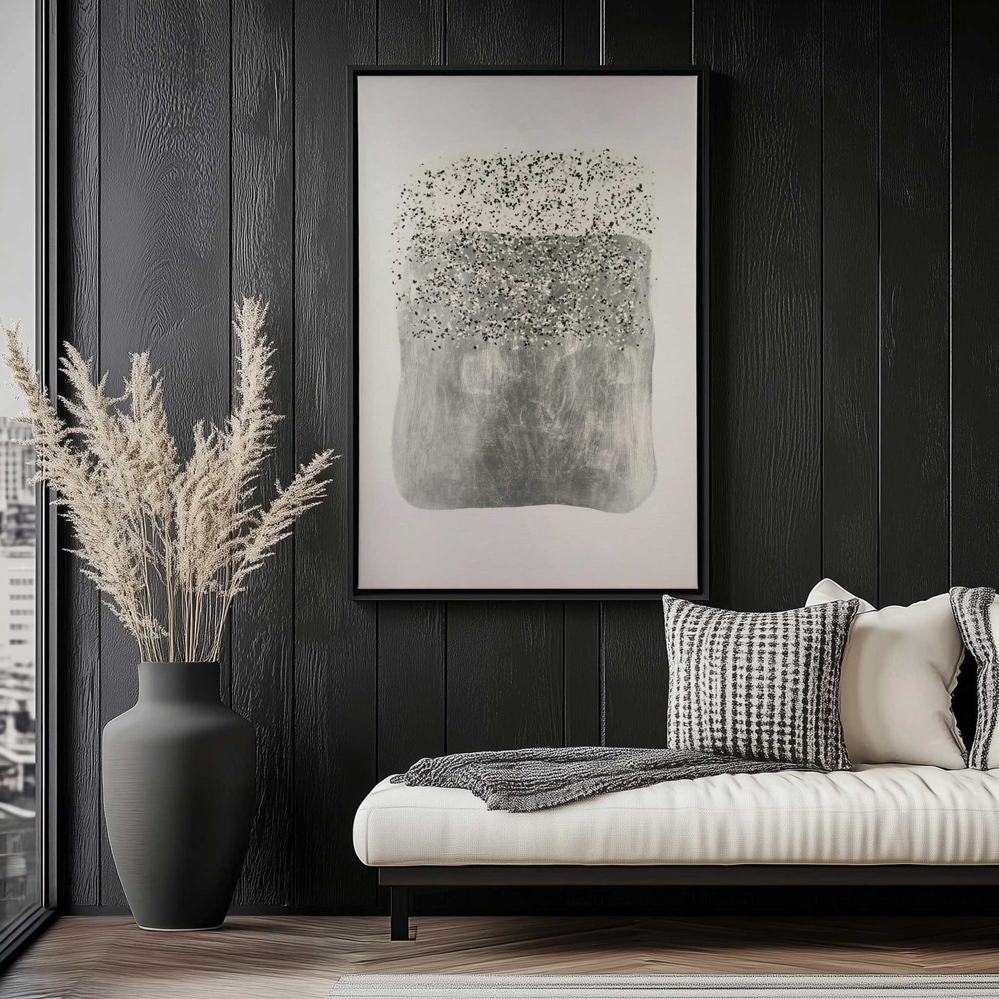 Picture of art in a room