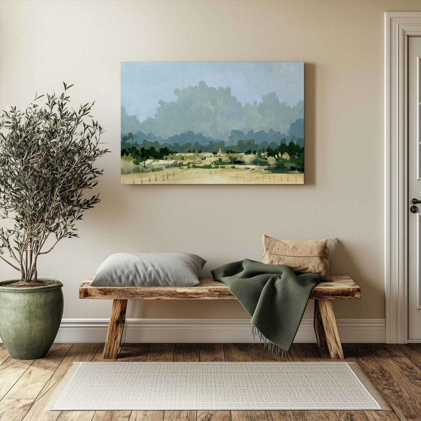 Picture of art in a room