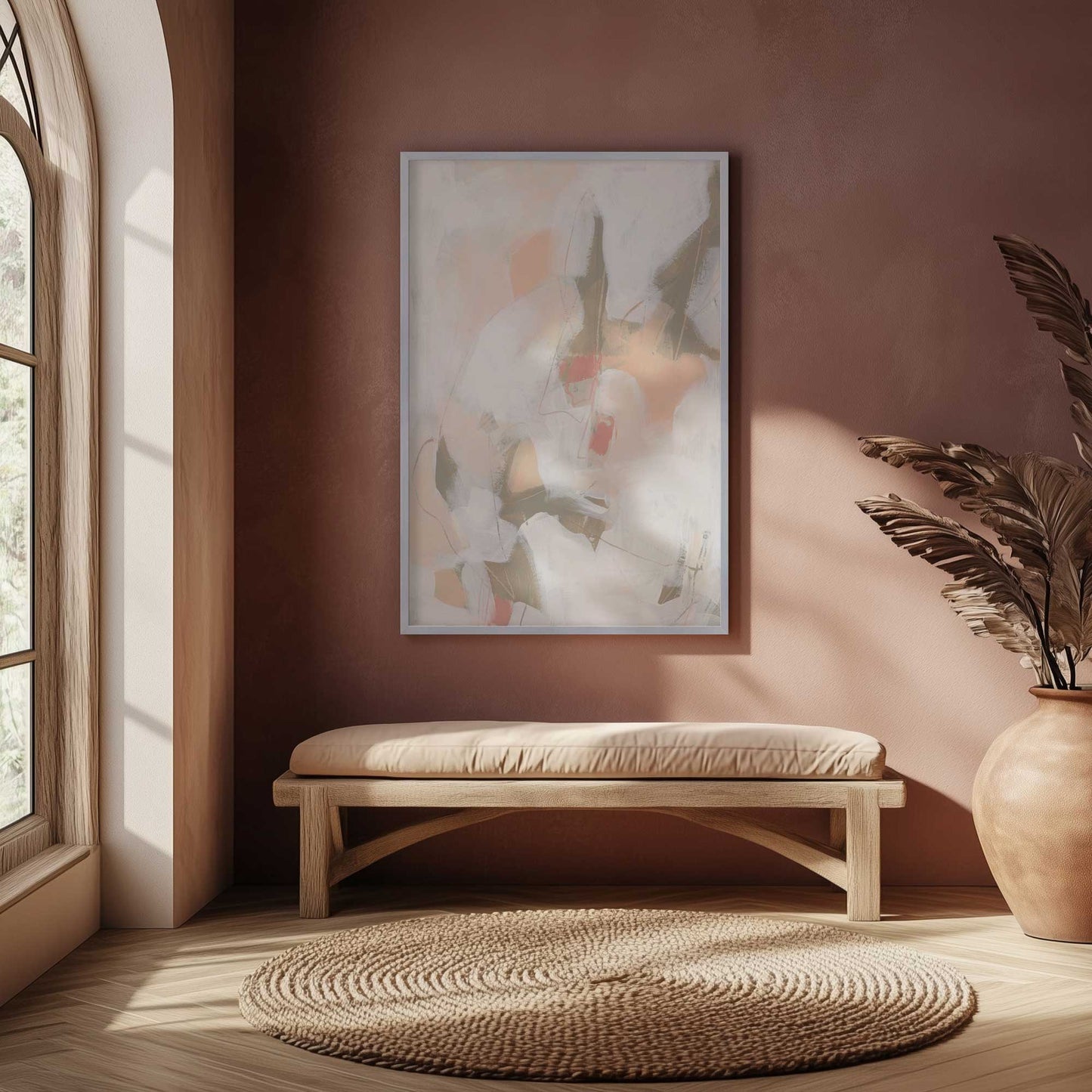 Picture of art in a room