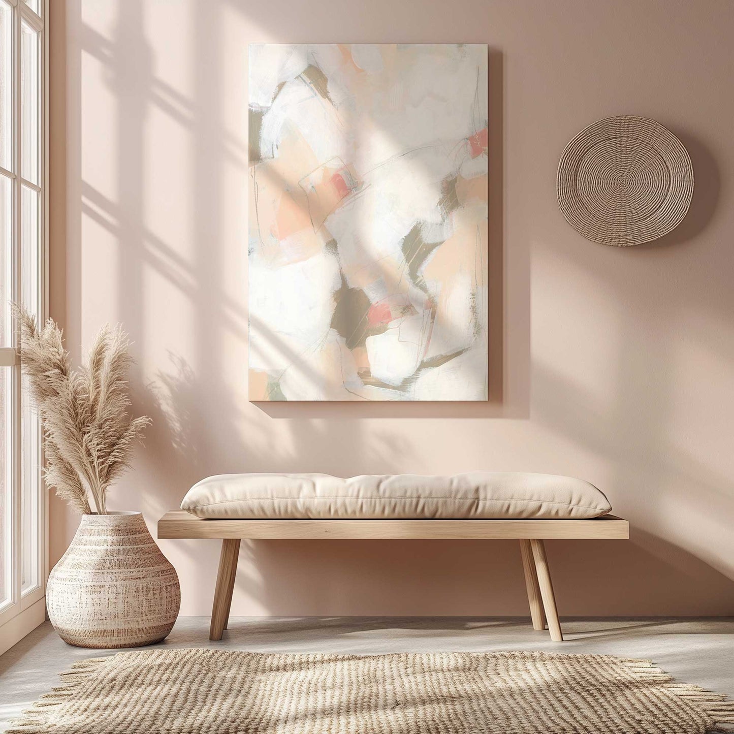 Picture of art in a room