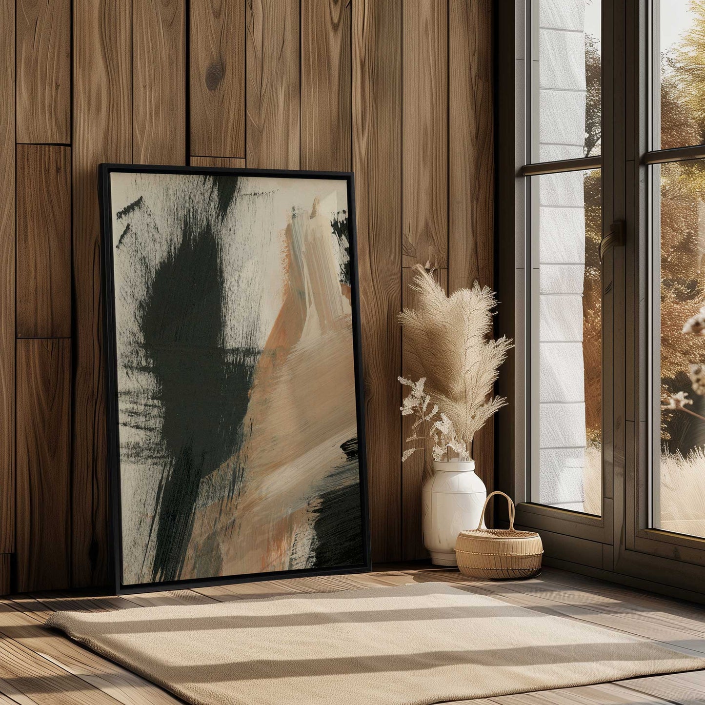 Picture of art in a room