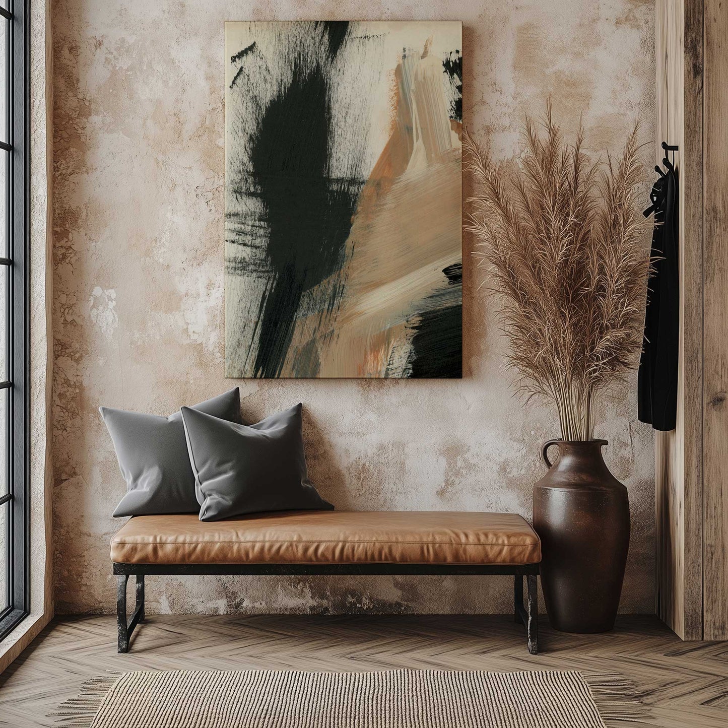 Picture of art in a room