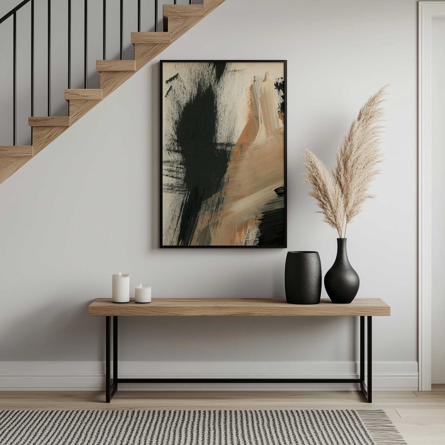 Picture of art in a room