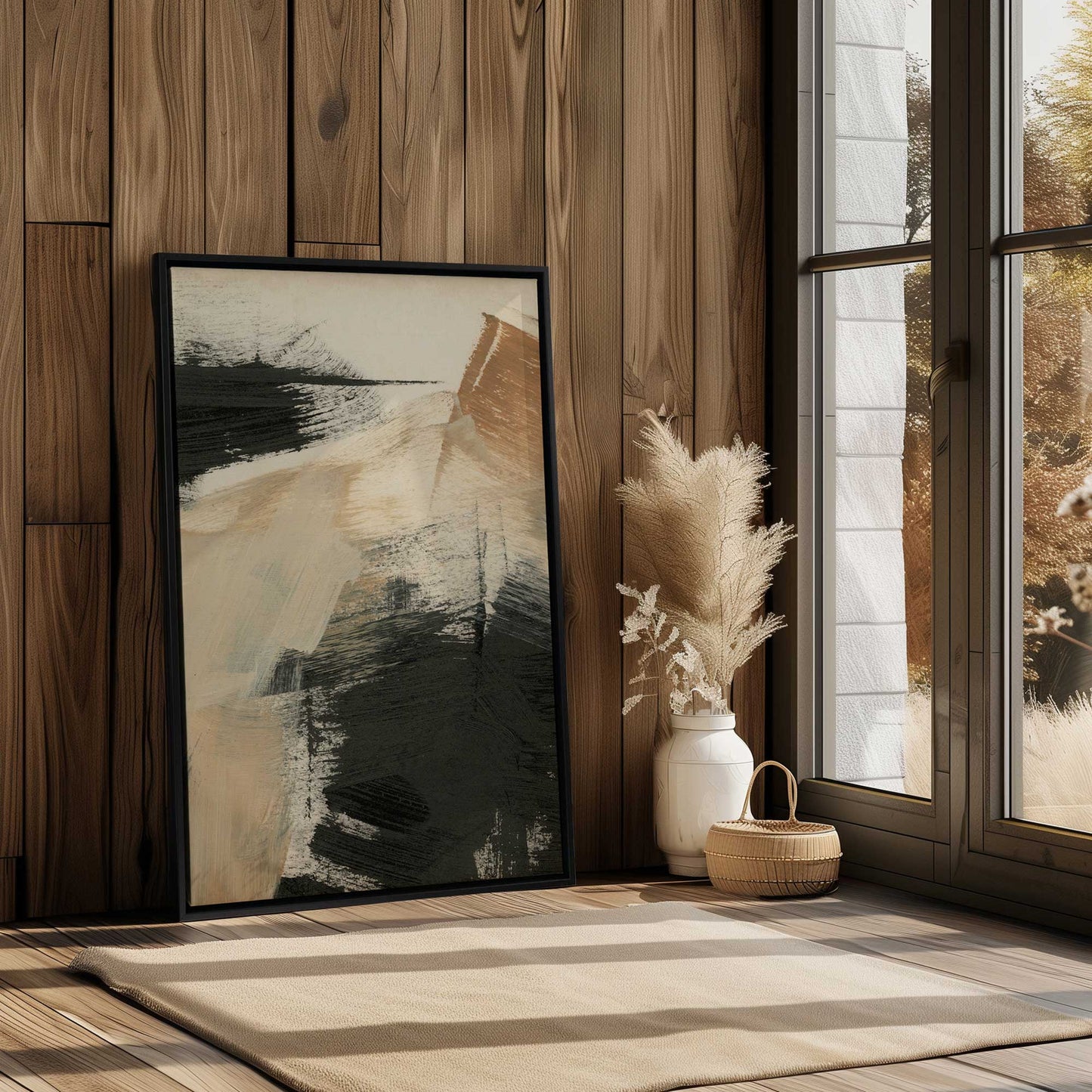 Picture of art in a room