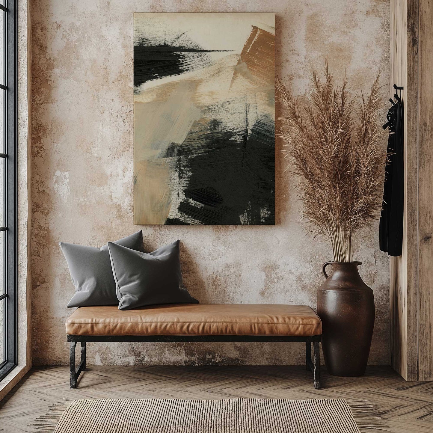 Picture of art in a room