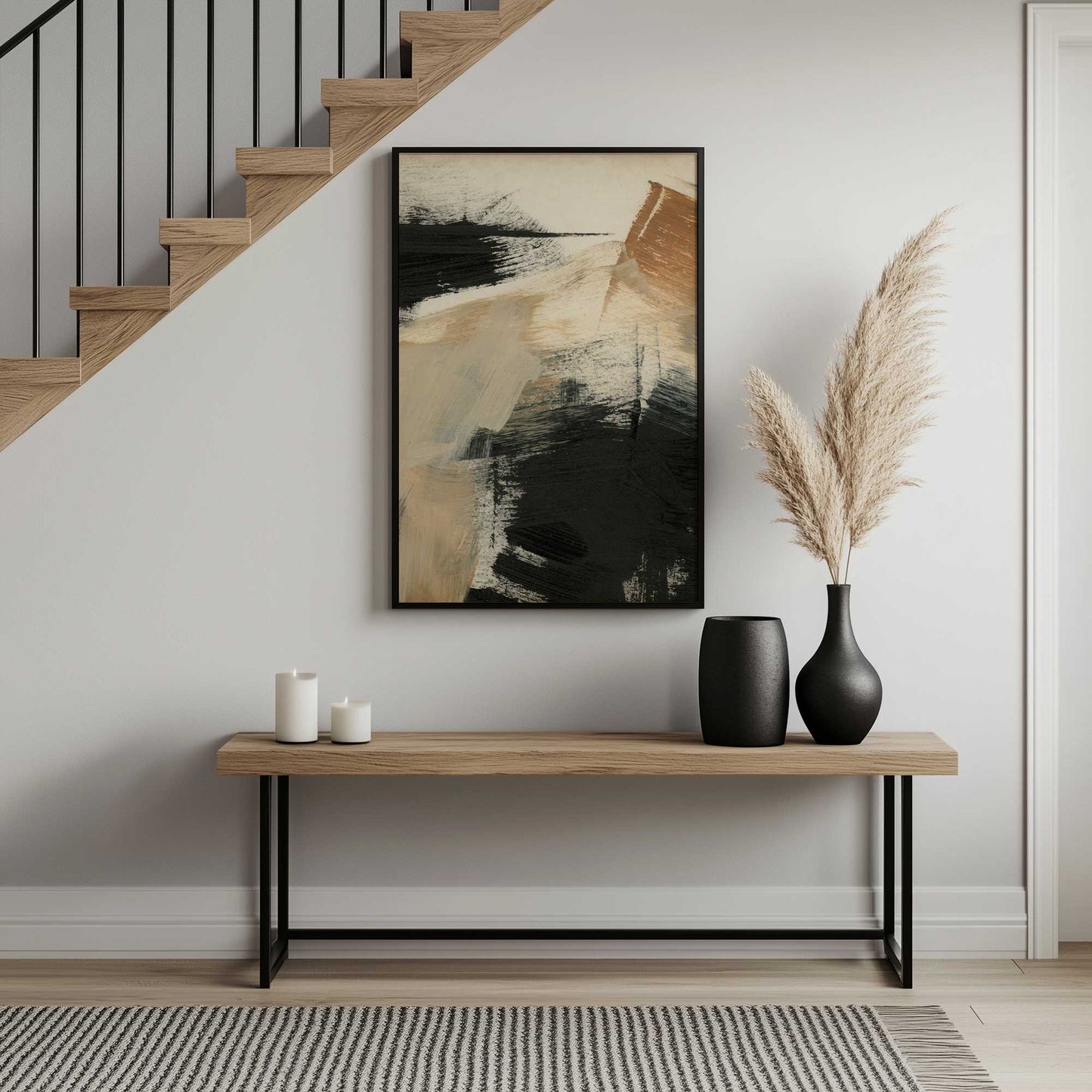 Picture of art in a room