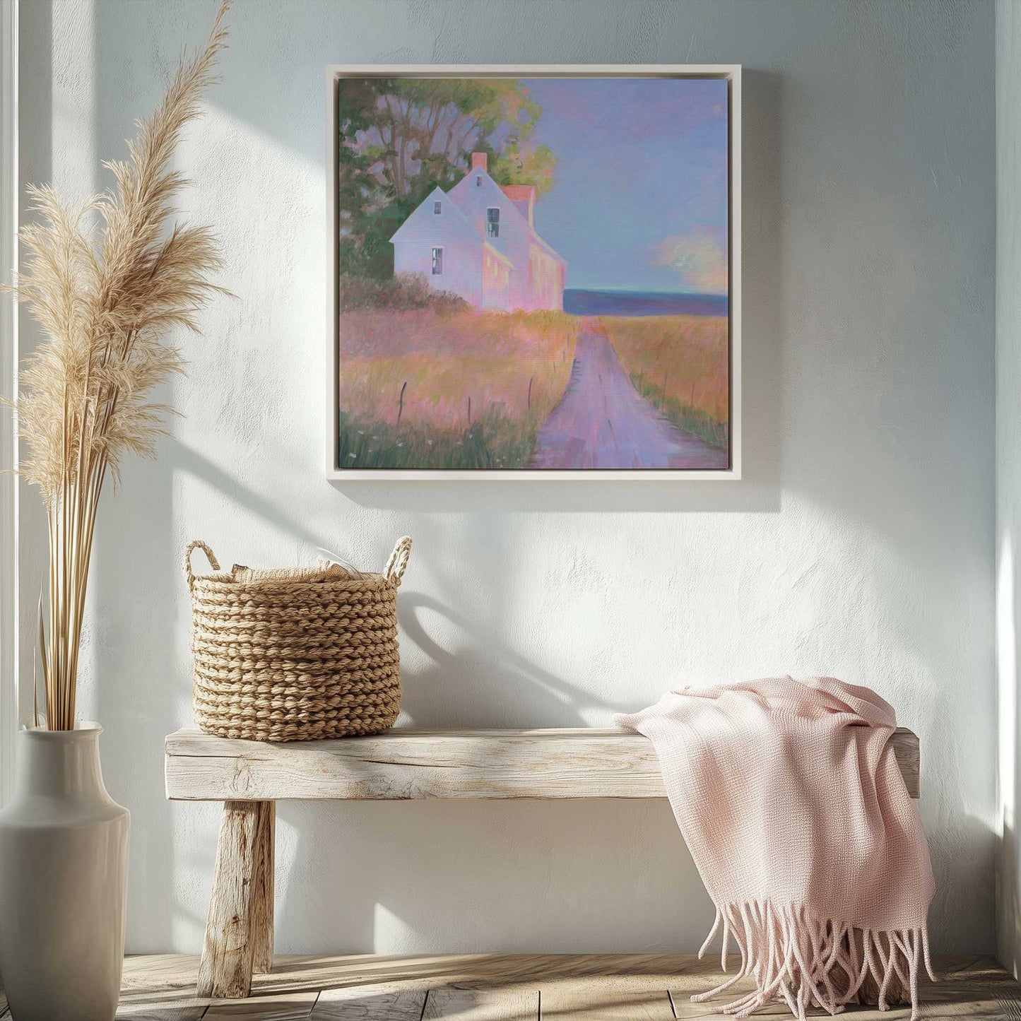 Picture of art in a room