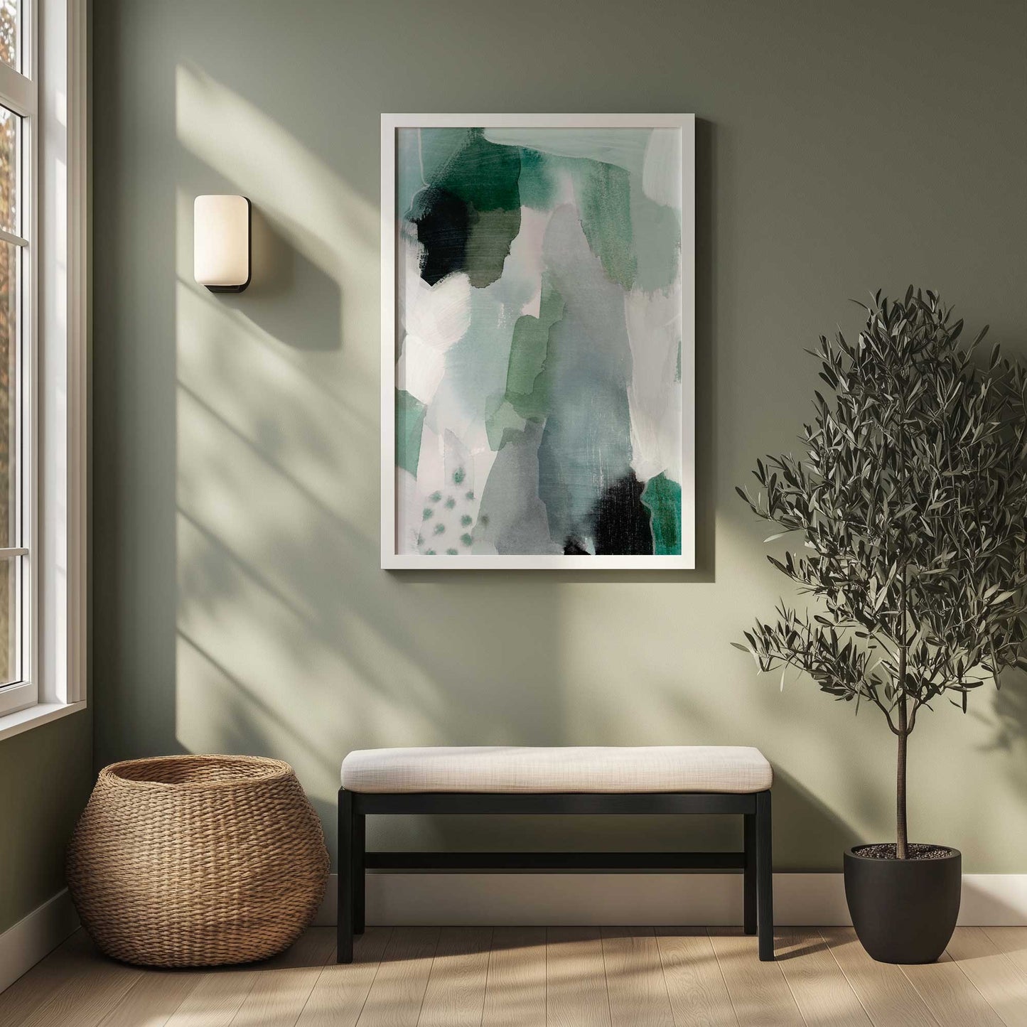 Picture of art in a room