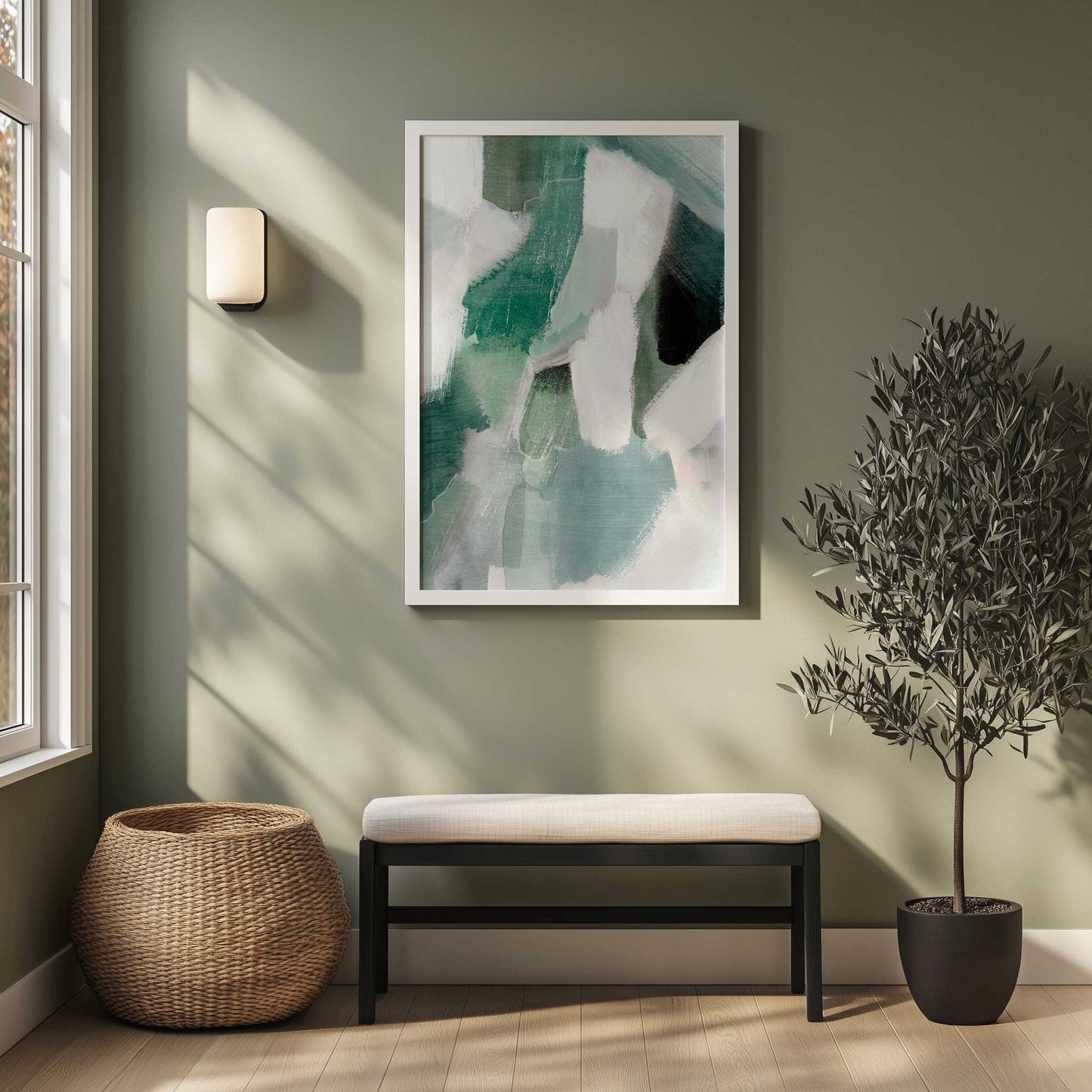 Picture of art in a room