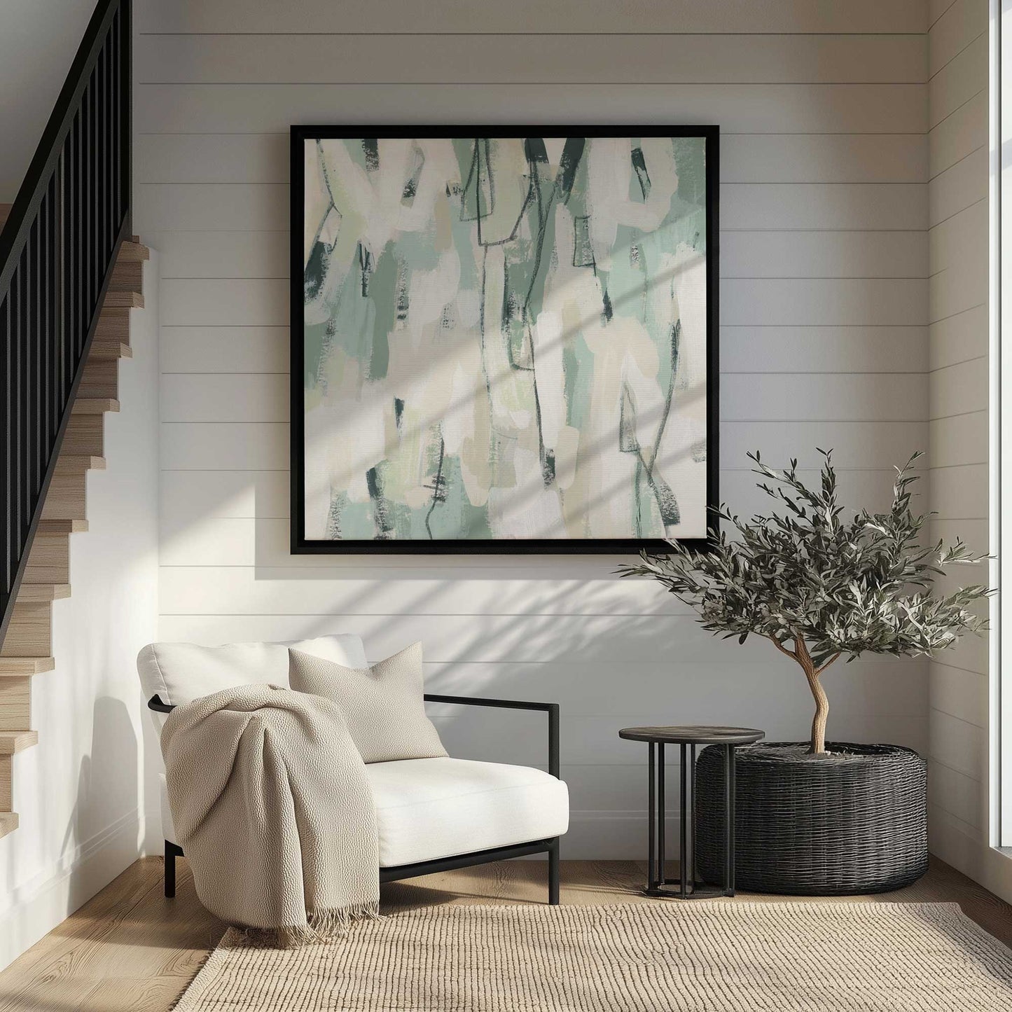 Picture of art in a room