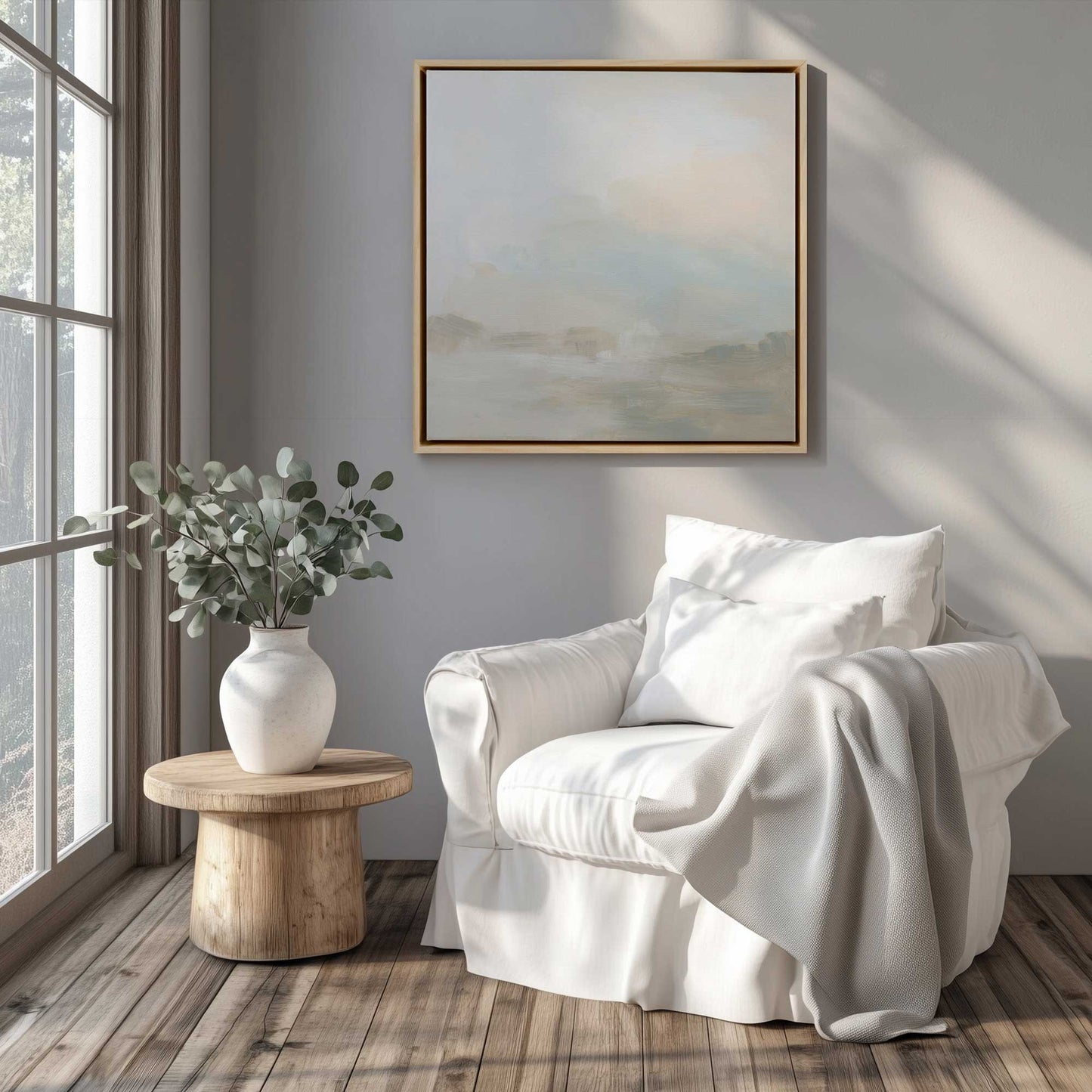Picture of art in a room