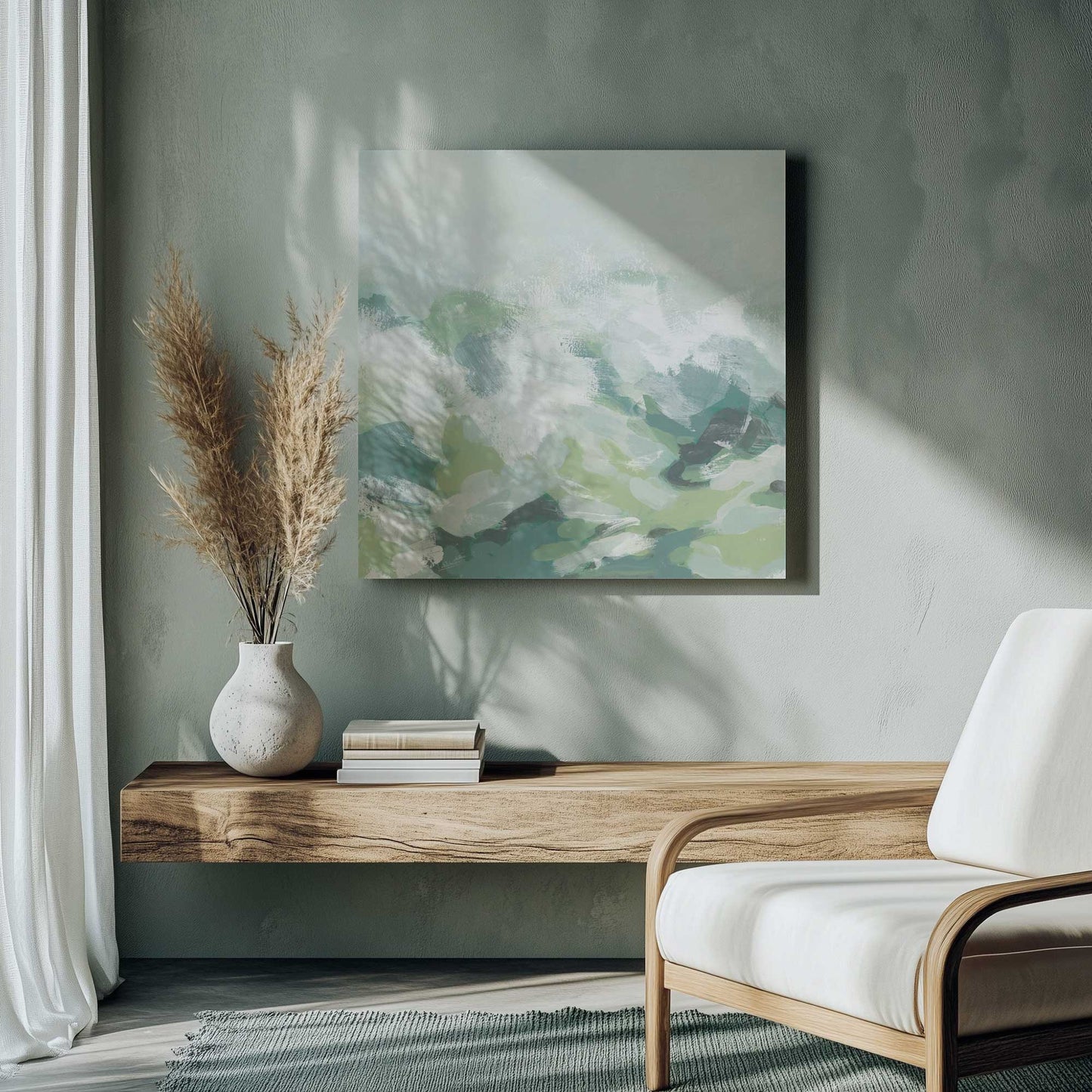 Picture of art in a room