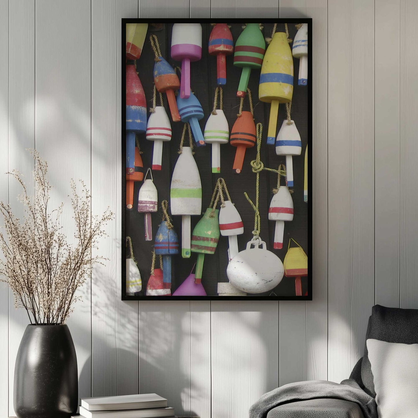 Picture of art in a room