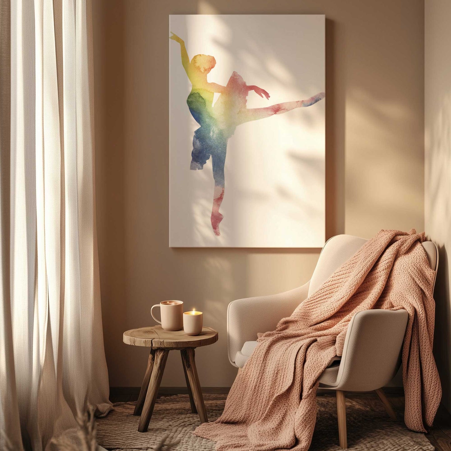 Picture of art in a room