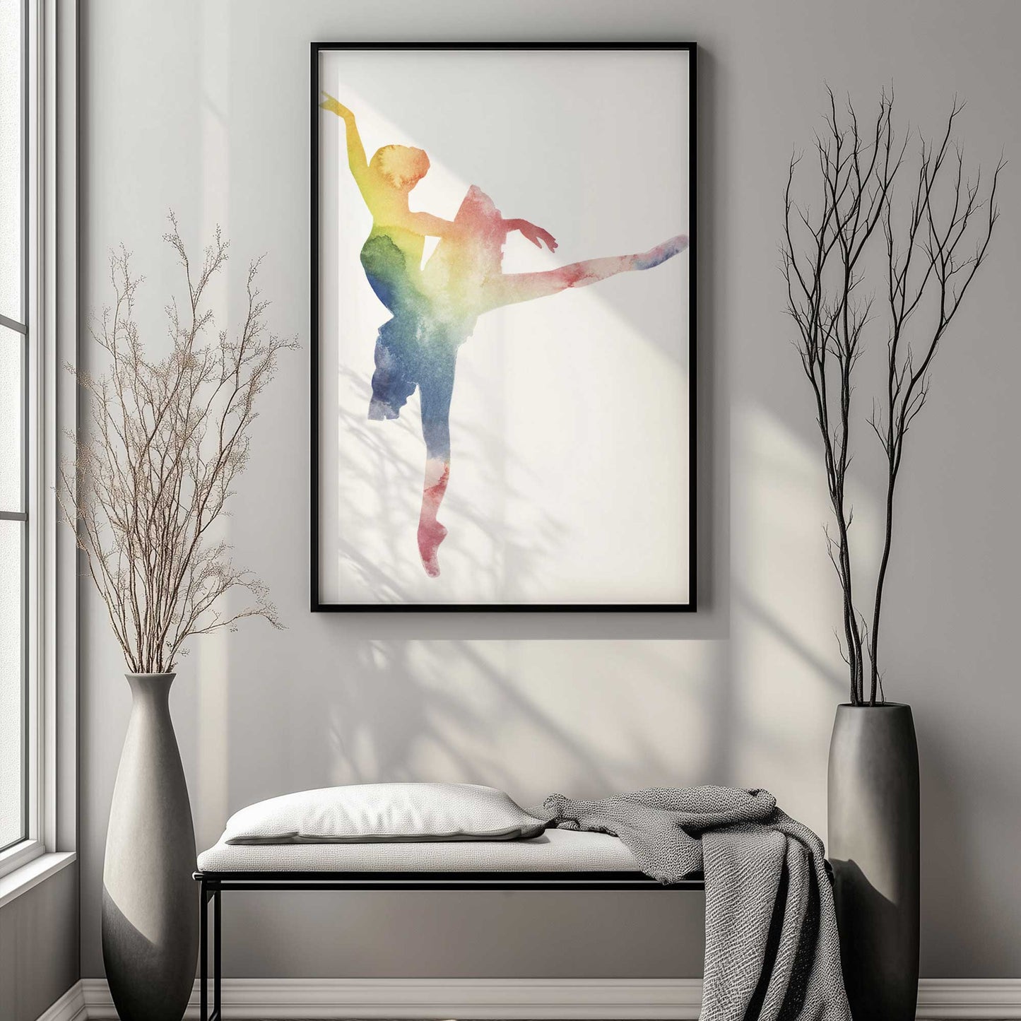 Picture of art in a room