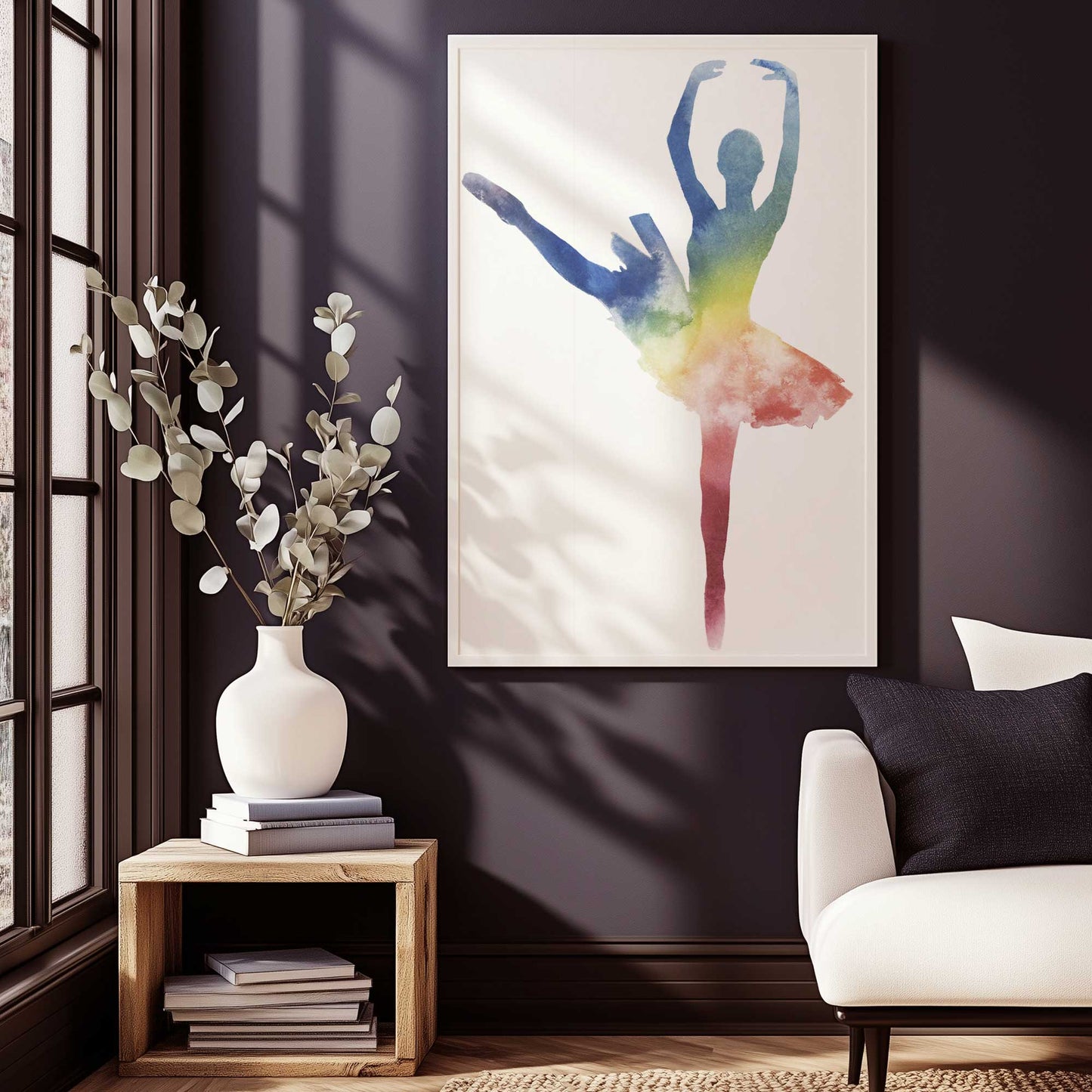 Picture of art in a room