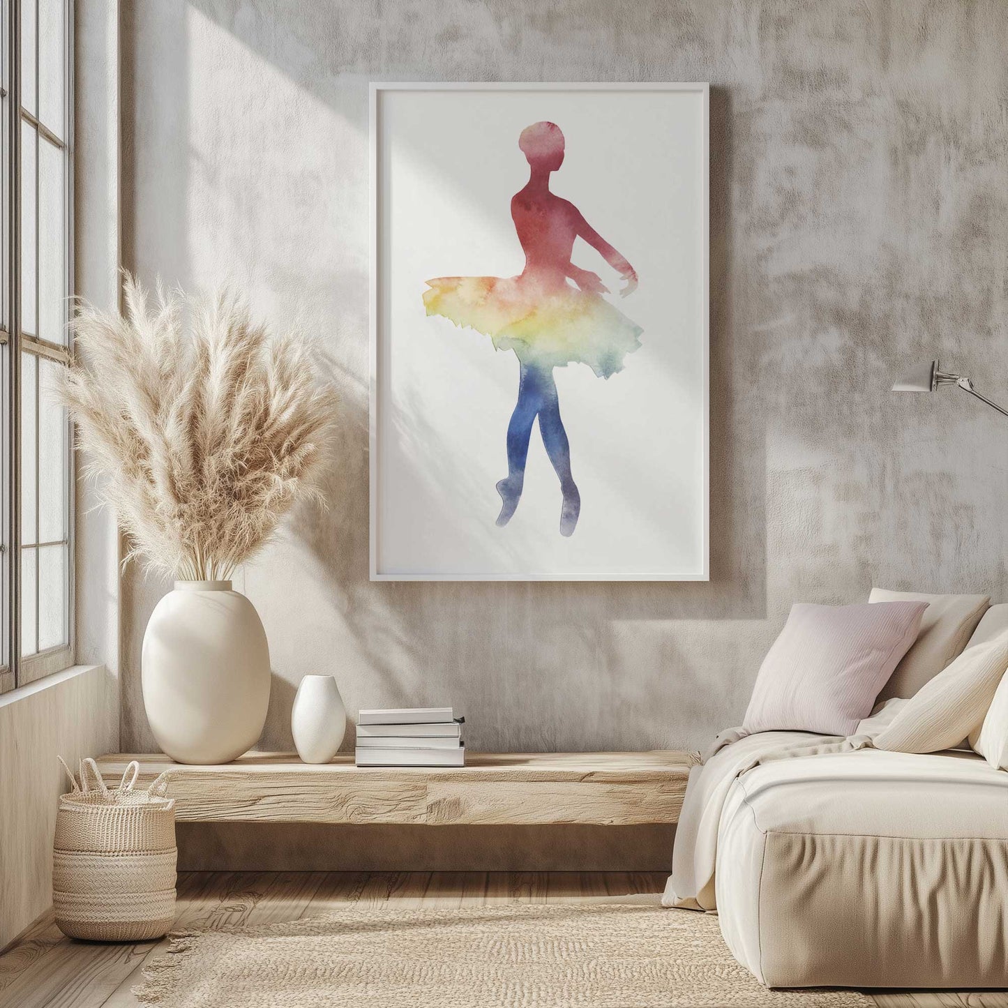 Picture of art in a room