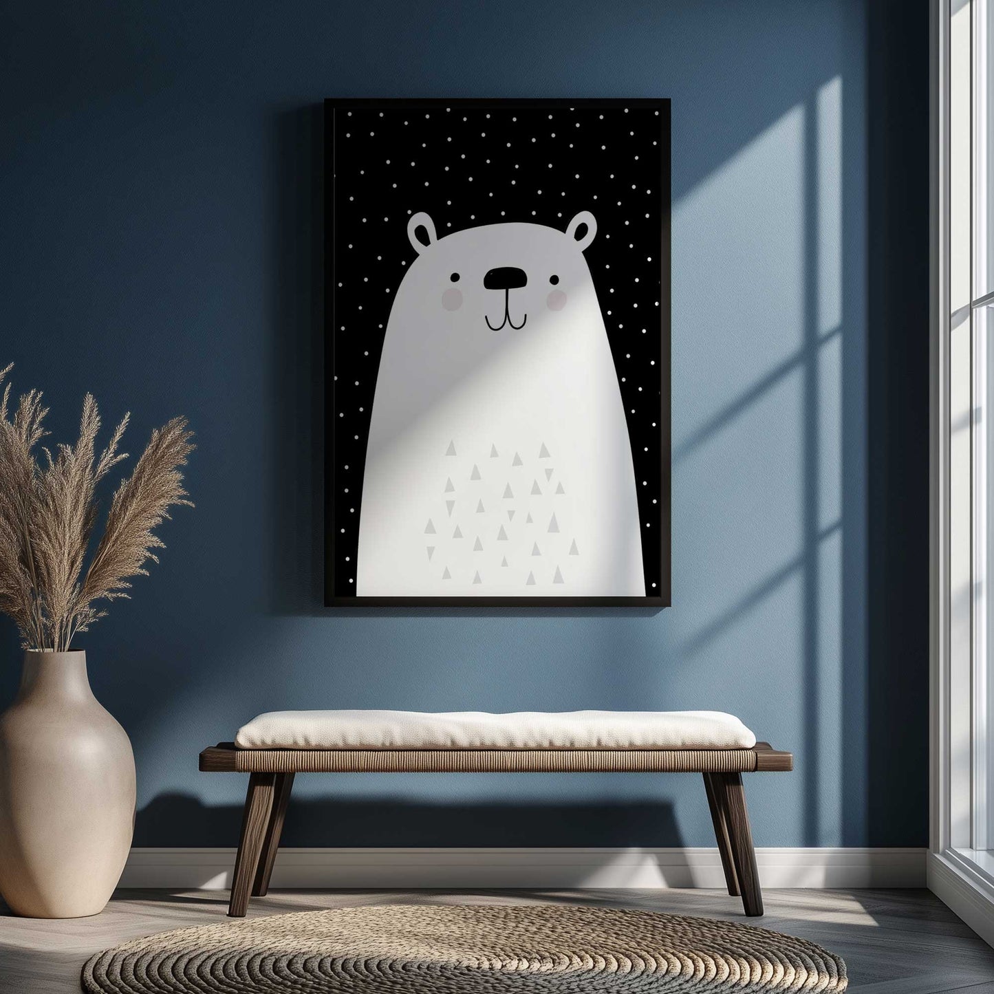 Picture of art in a room