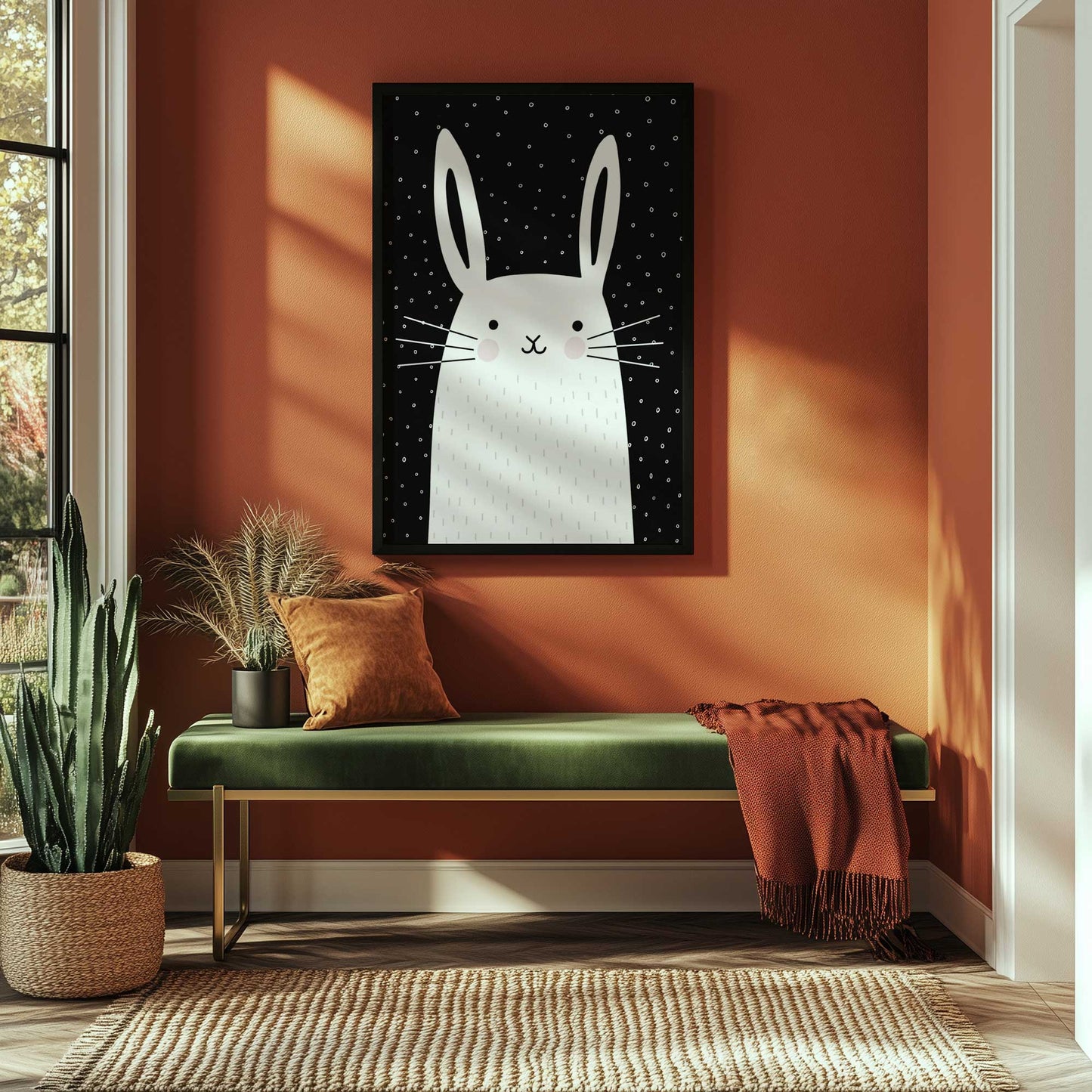 Picture of art in a room