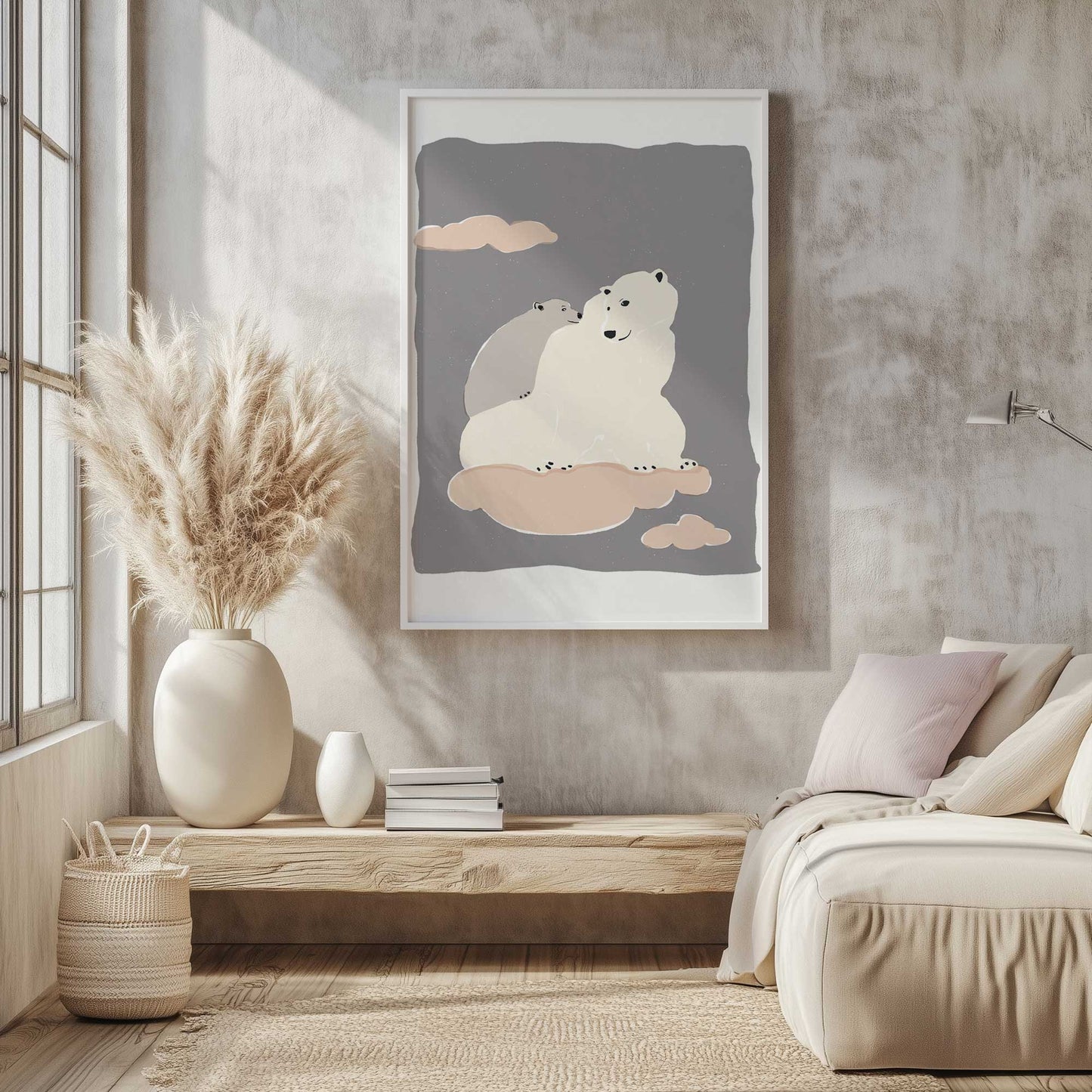Picture of art in a room